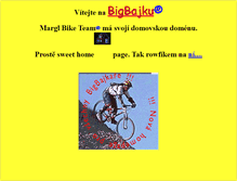 Tablet Screenshot of bigbajk.cz
